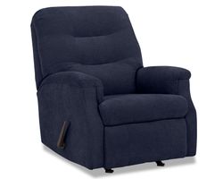 Barbara Jean Small Scale Rocker Recliner  Blue (In stock)
