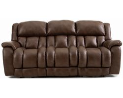 Global 91" Zero Gravity Triple Power Reclining Sofa Chocolate (In stock)
