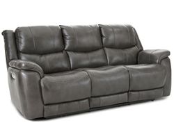 Idris 89" Zero Gravity Triple Power Reclining Sofa Grey (In stock)