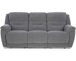 Knockout 89&quot; Zero Gravity Triple Power Reclining Sofa Grey (In stock)