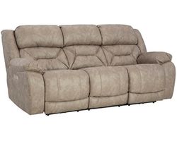 Oakley 89&quot; Zero Gravity Triple Power Reclining Sofa Tan (In stock)