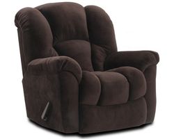 Quincy Rocker Recliner Chocolate (In stock)