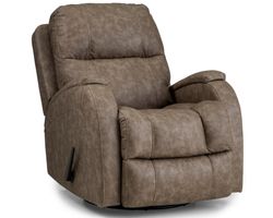 Salem Swivel Glider Recliner Taupe (In stock)