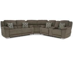 Sante Fe Three Piece Power Reclining Sectional (4 Power Recliners) In Stock