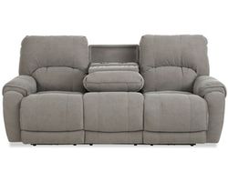Havana 88&quot; Triple Power Reclining Sofa with Center Drop Down Table (In stock)