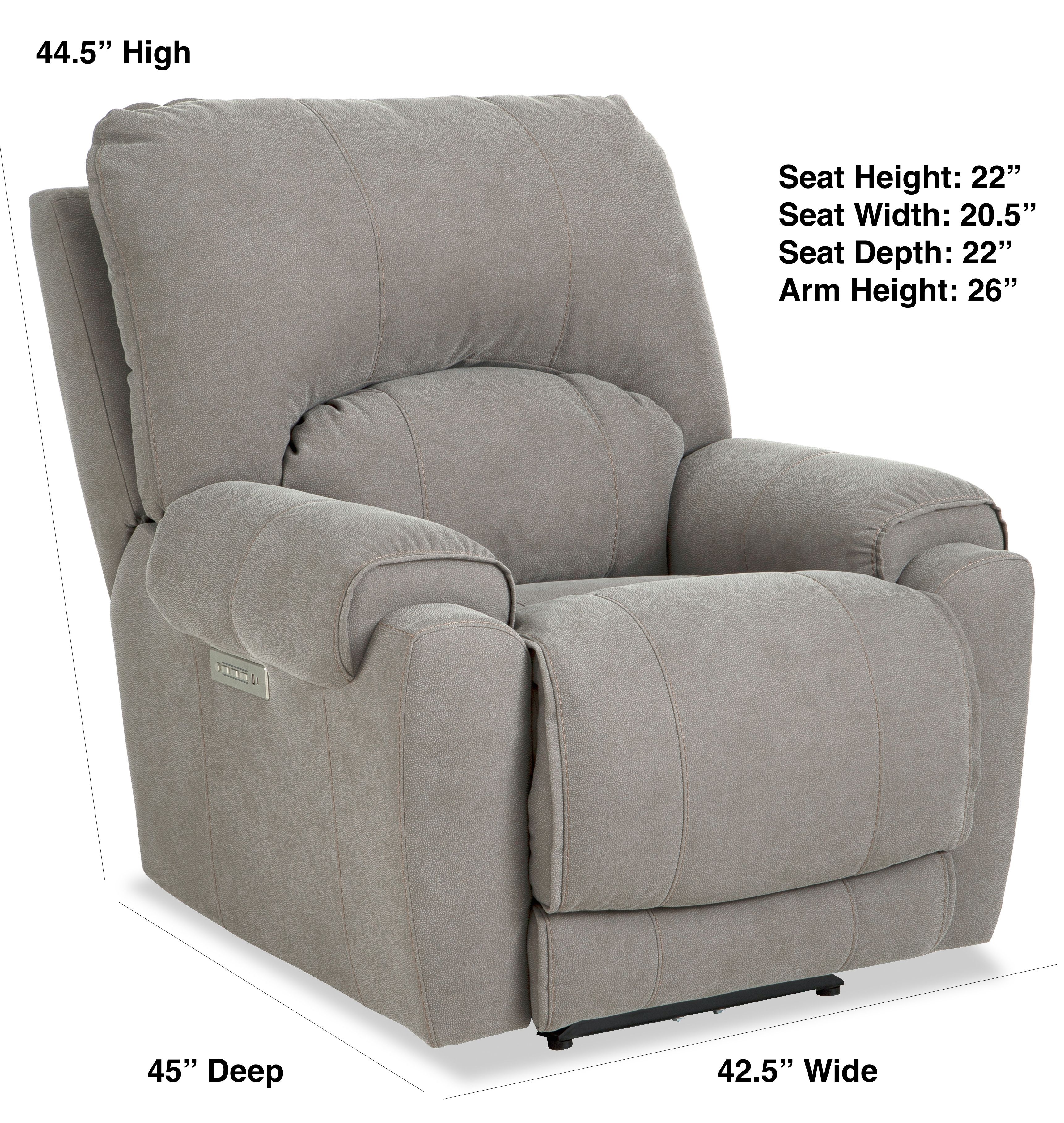 Havana Zero Gravity Triple Power Reclining Console Loveseat (In