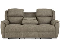 Laurel 88" Double Reclining Sofa Tan (In stock)