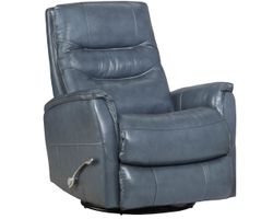 Monroe Swivel-Glider Recliner Blue (In stock)