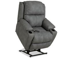 Timber Zero Gravity Power Lift Reclining Chair (Performance Fabric Grey) - In stock