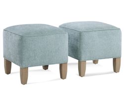 Brooklyn 20" Square Ottoman (+69 fabrics)