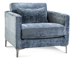 Lenox Accent Chair Metal Legs (+69 fabrics)