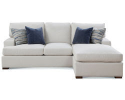 Cambria 97" Sofa w/ Reversible Chaise Ottoman (+69 fabrics)