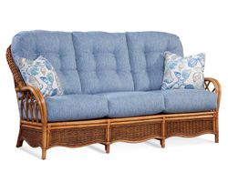 Everglade 76" Rattan Sofa (+28 finishes - 69 fabrics)