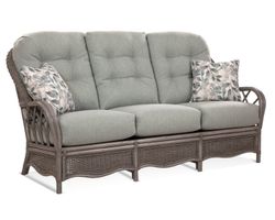 Everglade 76" Rattan Sofa Green (+28 finishes - 69 fabrics)