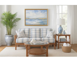 Edgewater 79" Rattan Sofa (+28 finishes +69 fabrics)