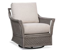Boca Rattan Swivel Glider Grey (+28 finishes +69 fabrics)