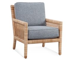 Pine Isle Rattan Chair Tan (+28 finishes +65 fabrics)