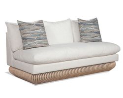Tulum 72" Armless Sofa (+28 finishes +69 fabrics)