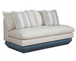 Tulum 66&quot; Armless Loveseat (+28 finishes +69 fabrics)