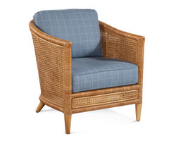 Mesa Rattan Accent Chair (+28 finishes +69 fabrics)