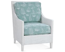 Long Beach Rattan Accent Chair (+28 finishes +69 fabrics)