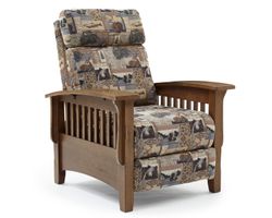 🎣 Tuscan Mission Style Recliner