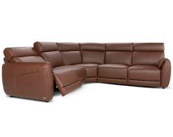 Nuvia C328 Triple Power Reclining Sectional (+55 leathers)