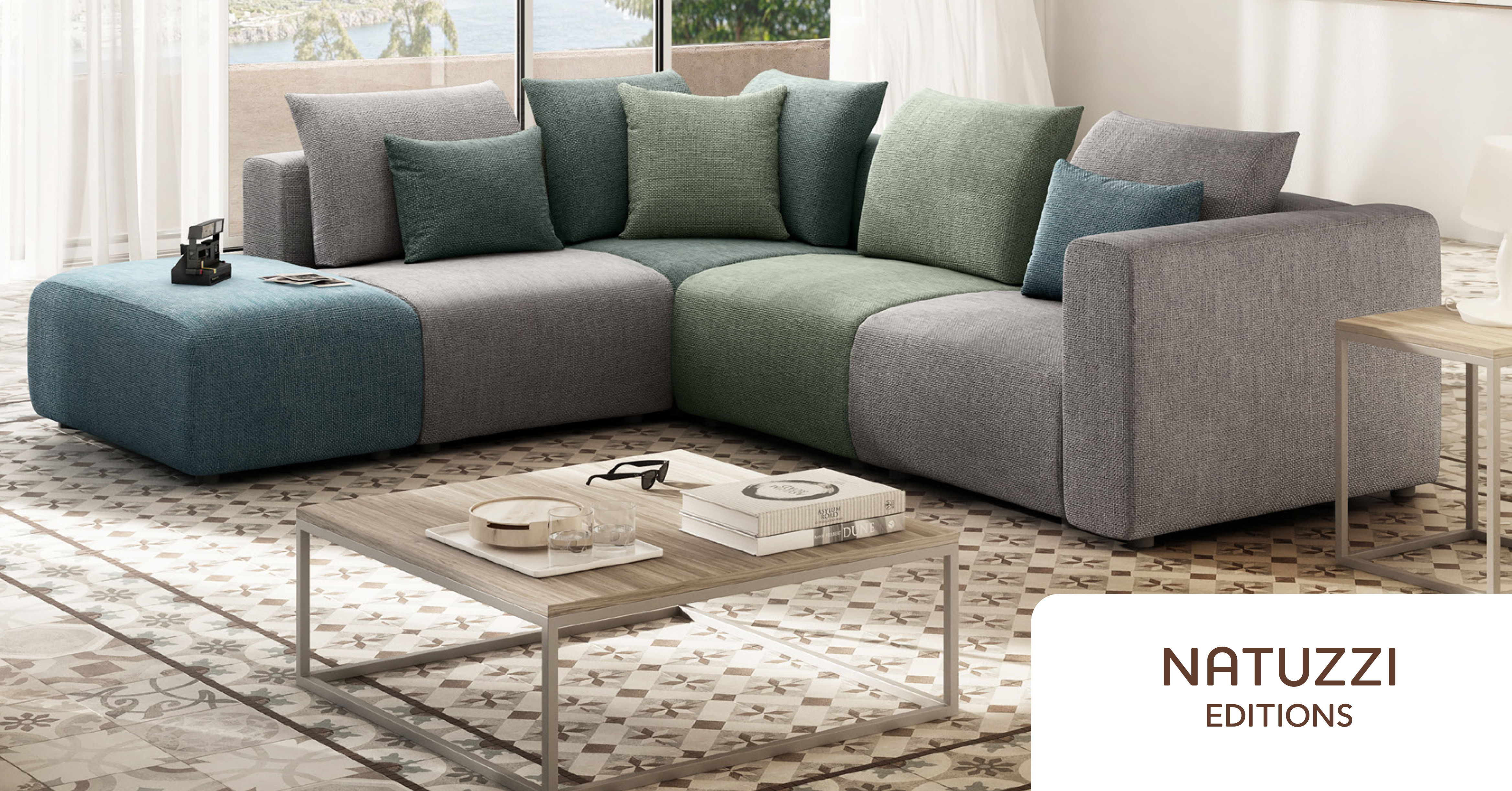 The Puzzle C285 Modular Sectional (+45 fabrics) | Sofas and Sectionals