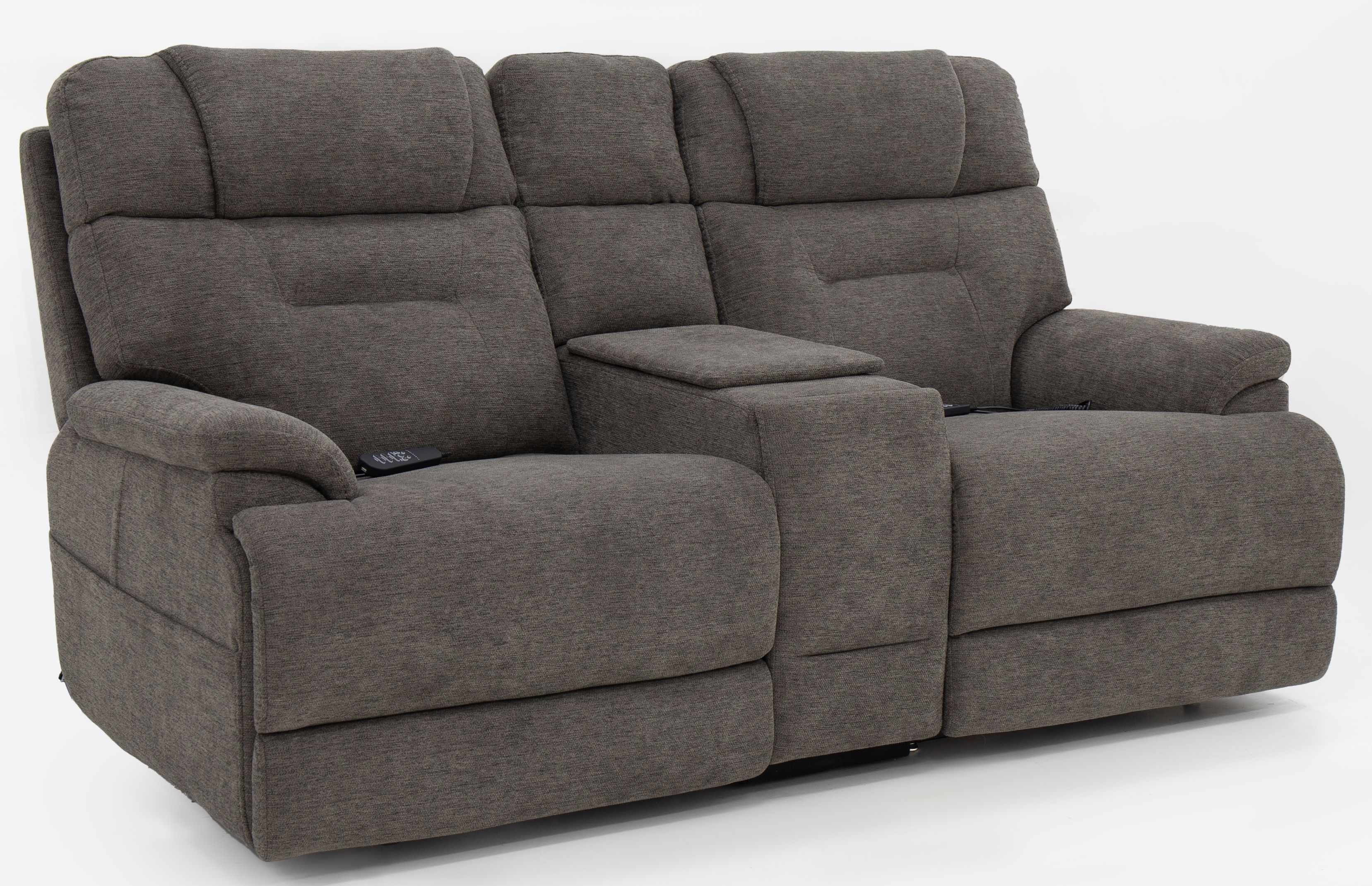 Flexsteel® Zofa Zecliner Triple Power LIFT Reclining Console