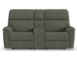 Porter 2865 Triple Power 74" Reclining Console Loveseat (+90 fabrics)