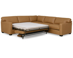 Madison 77660 Sleeper Sectional (full or queen) +100 leathers