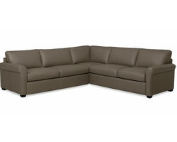 Madison 77656 Roll Arm Sectional (+100 leathers)
