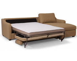 Madison 77669 Modern English Chaise Sleeper Sectional (+60 fabrics)