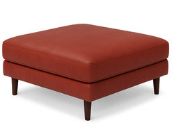 Lexi 36" Square Cocktail Ottoman (+100 leathers)