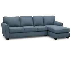 Connecticut 77881 Two-Piece Chaise Sectional (+50 fabrics)