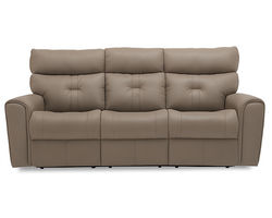 Acacia 41080 Power Headrest Power Reclining Sofa (86") +100 leathers