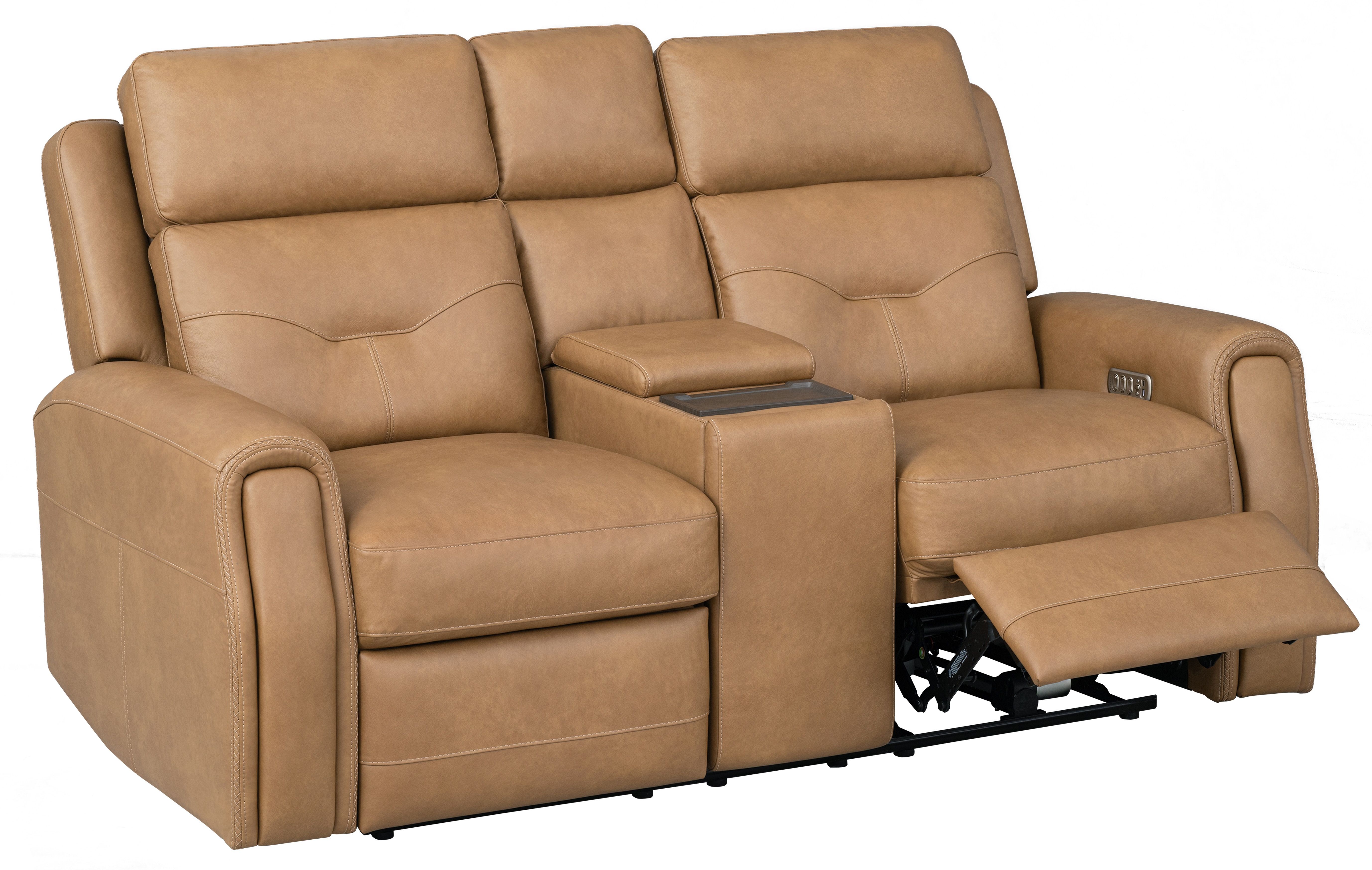 Felix 1536 Leather Zero Gravity Triple Power Reclining Console