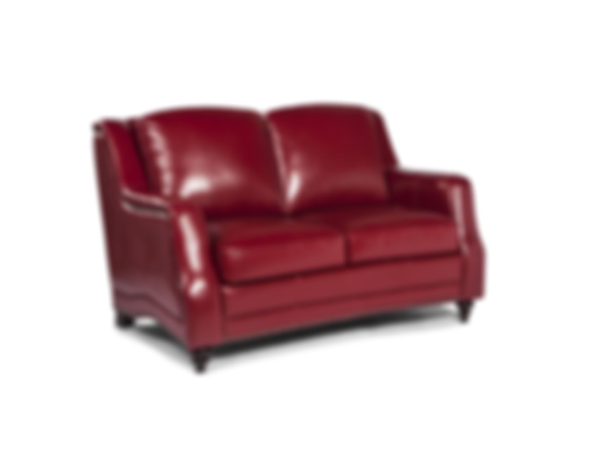 Victoria 1635 Leather Sofa In Berry Red, Red Leather Sofa Furniture Row