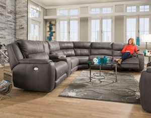 Dazzle Reclining Sectional (140 Fabrics and Leathers)
