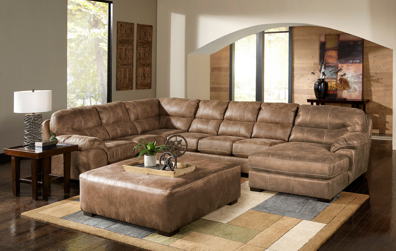 Grant 4453 Stationary Sectional | Sofas and Sectionals
