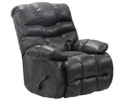 4738 Berman Faux Leather Chaise Rocker Recliner (Choice of Colors)