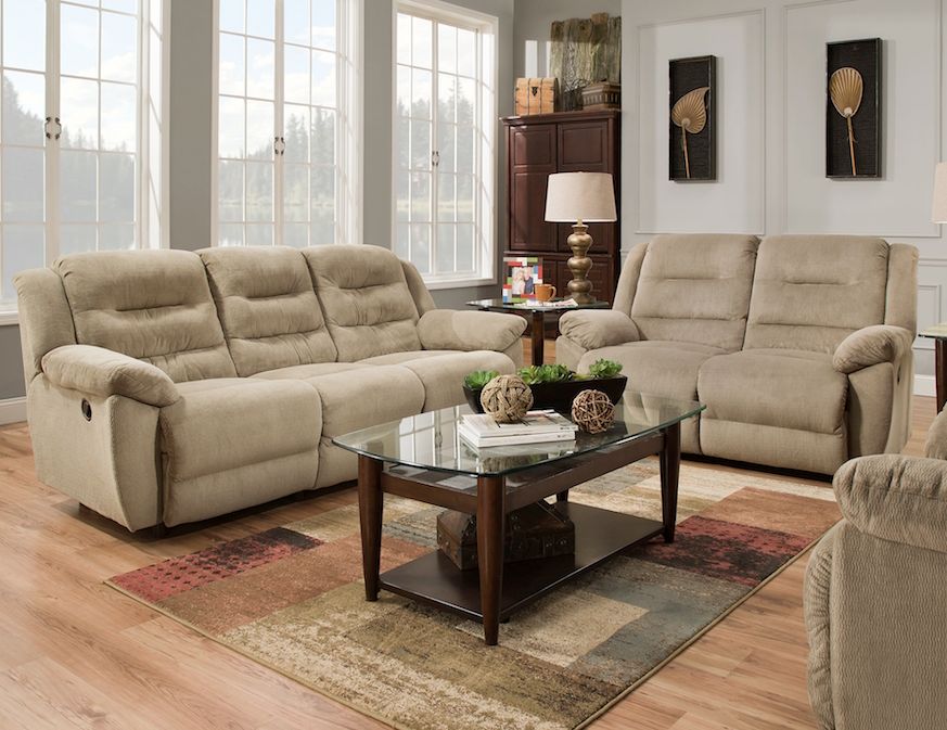 carver reclining sofa