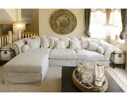 4 Pc. 136 Inch Bella Extra Long Sectional in Sand