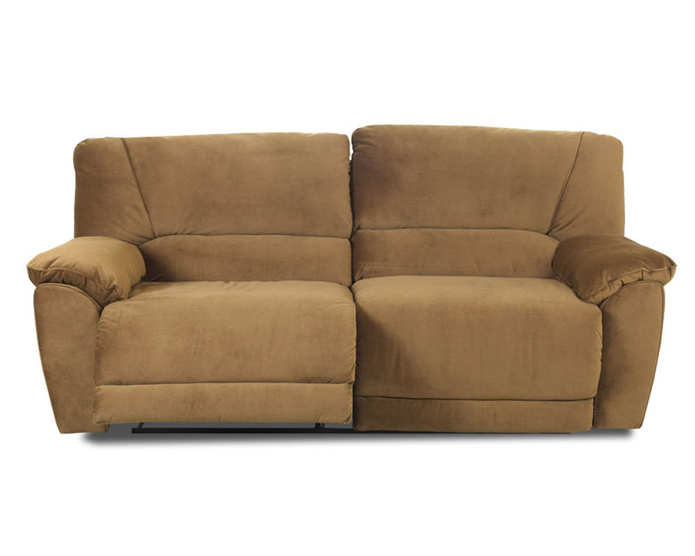 Laredo Springs Brown Microfiber Non-Power Reclining Sofa - Rooms To Go