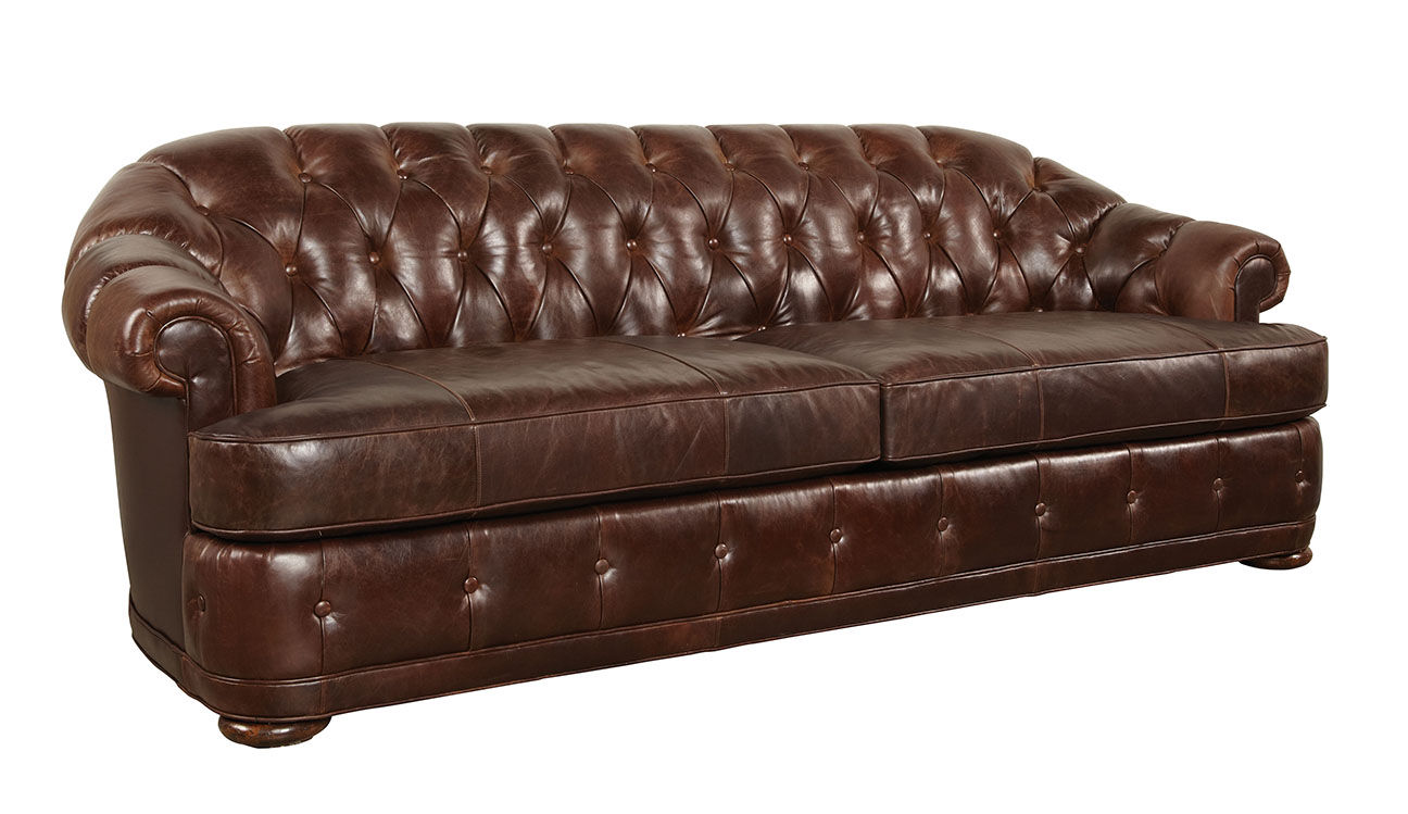 Kennedy Walnut Chesterfield Sofa | Sofas and Sectionals