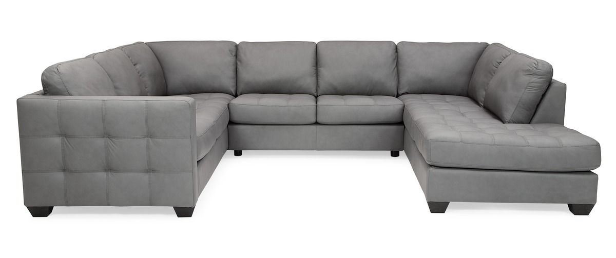 Palliser barrett leather sectional hotsell