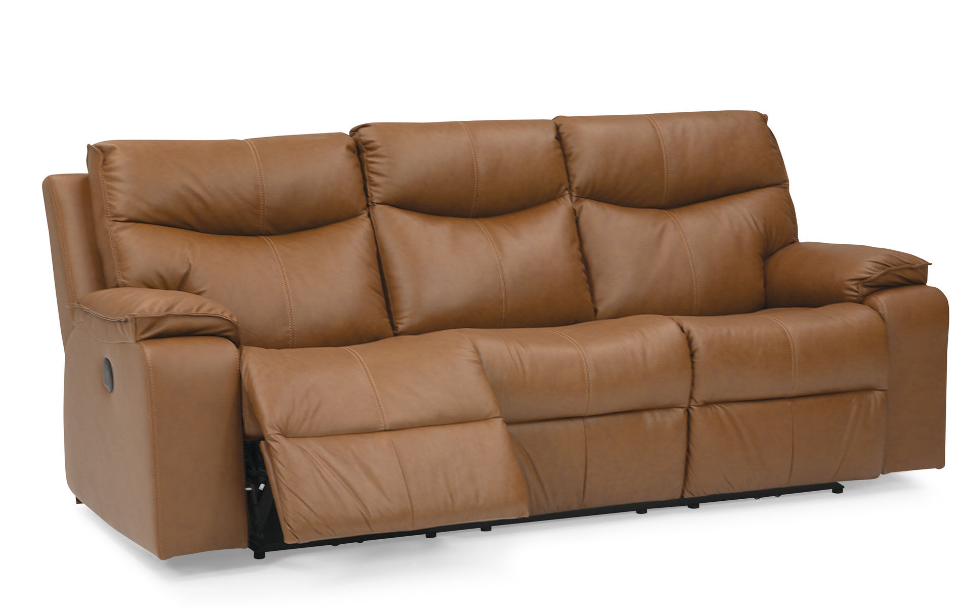 providence leather loveseat