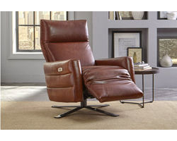 Istante B958 Leather Power Swivel Reclining Chair