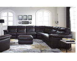 Brivido B757 Power Reclining Sectional (+60 leathers)