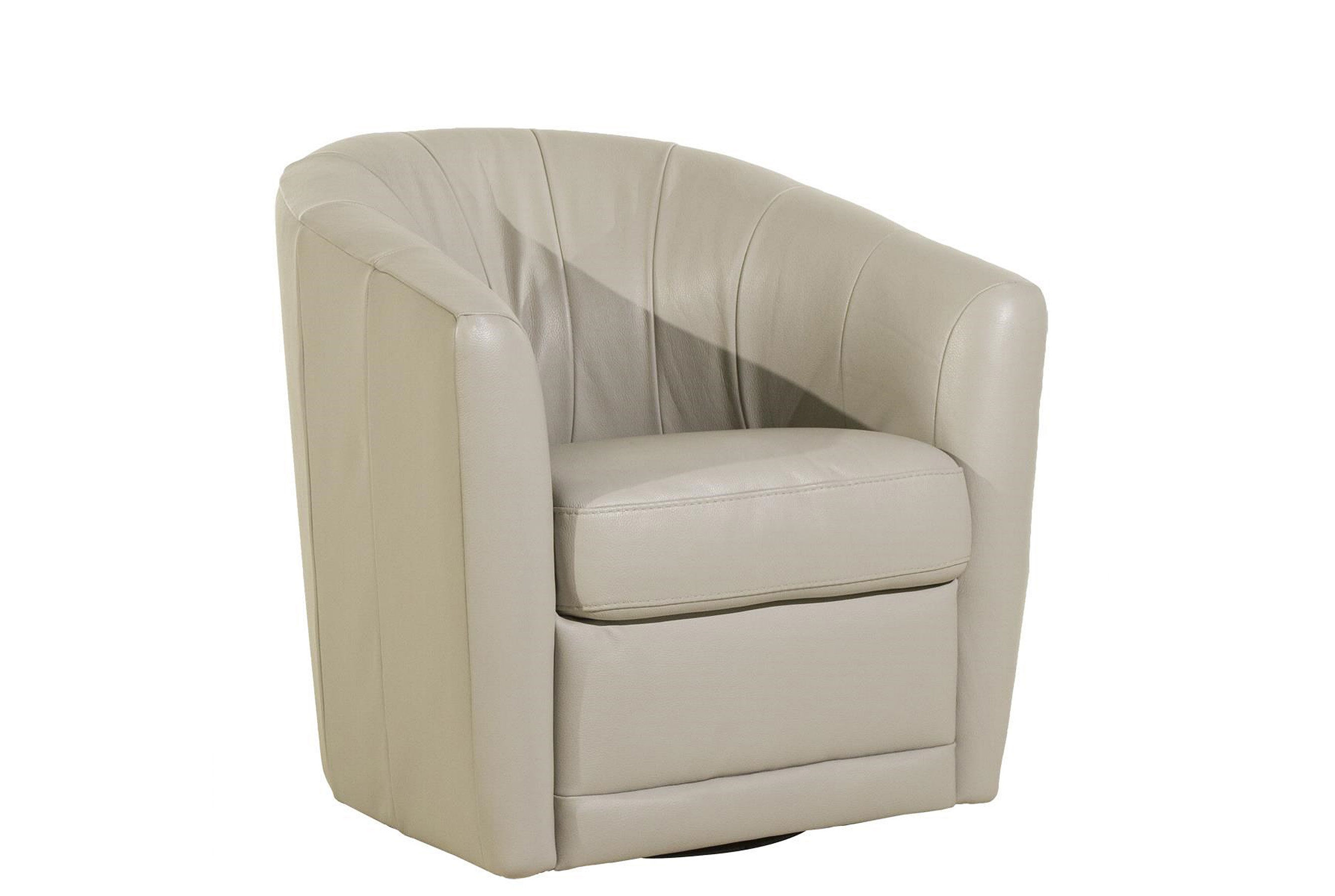 natuzzi editions giada swivel accent chair